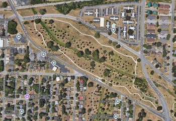 Walking trail and park